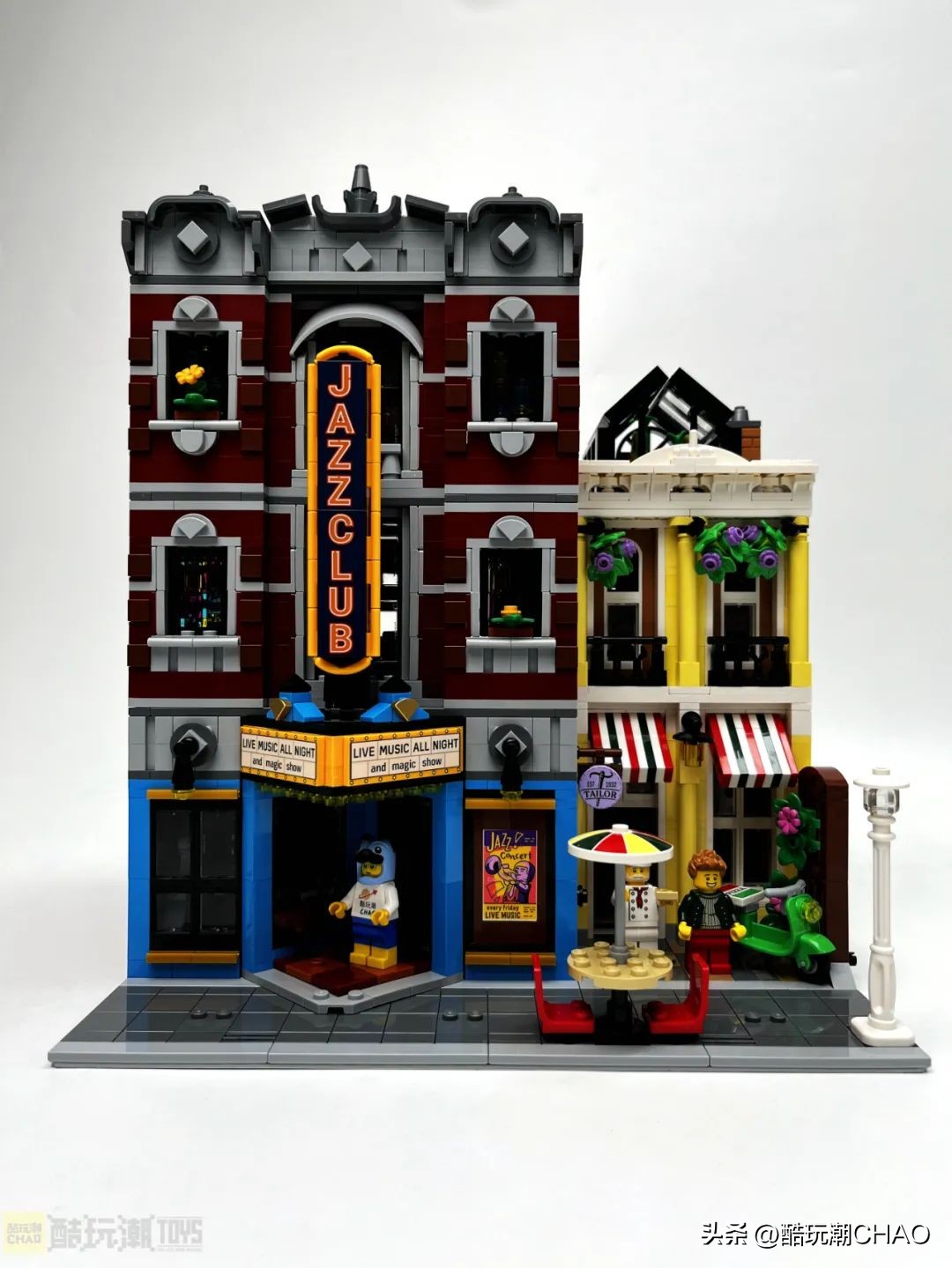 乐高2023街景开箱,乐高爵士乐俱乐部开箱