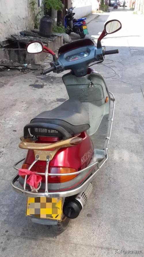 30年前的踏板摩托车,巅峰摩托大踏板