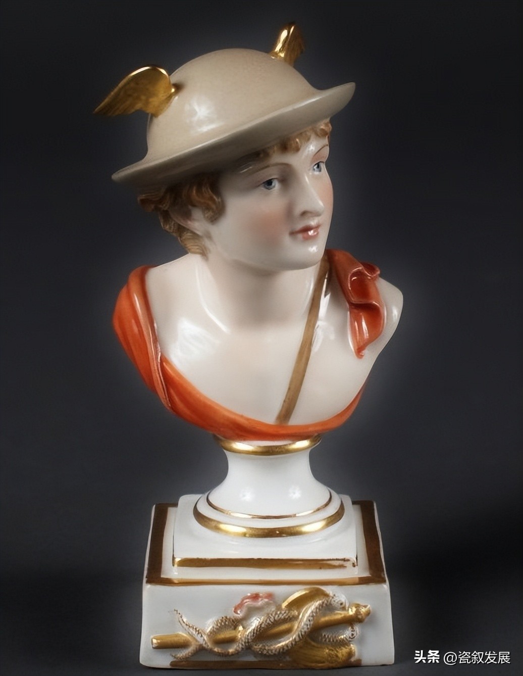 欧洲瓷器之祖-梅森Meissen制瓷厂-古代希腊众神半身像系列