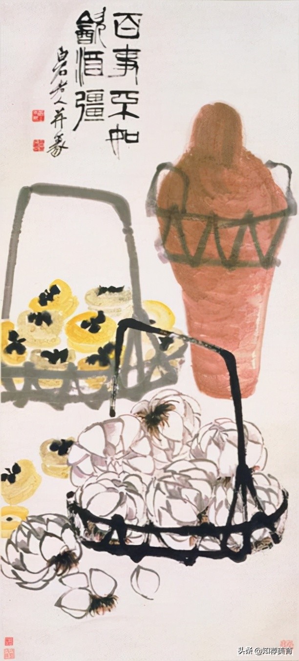 齐白石爱画的画简单的,齐白石经典画论画画秘诀都在这