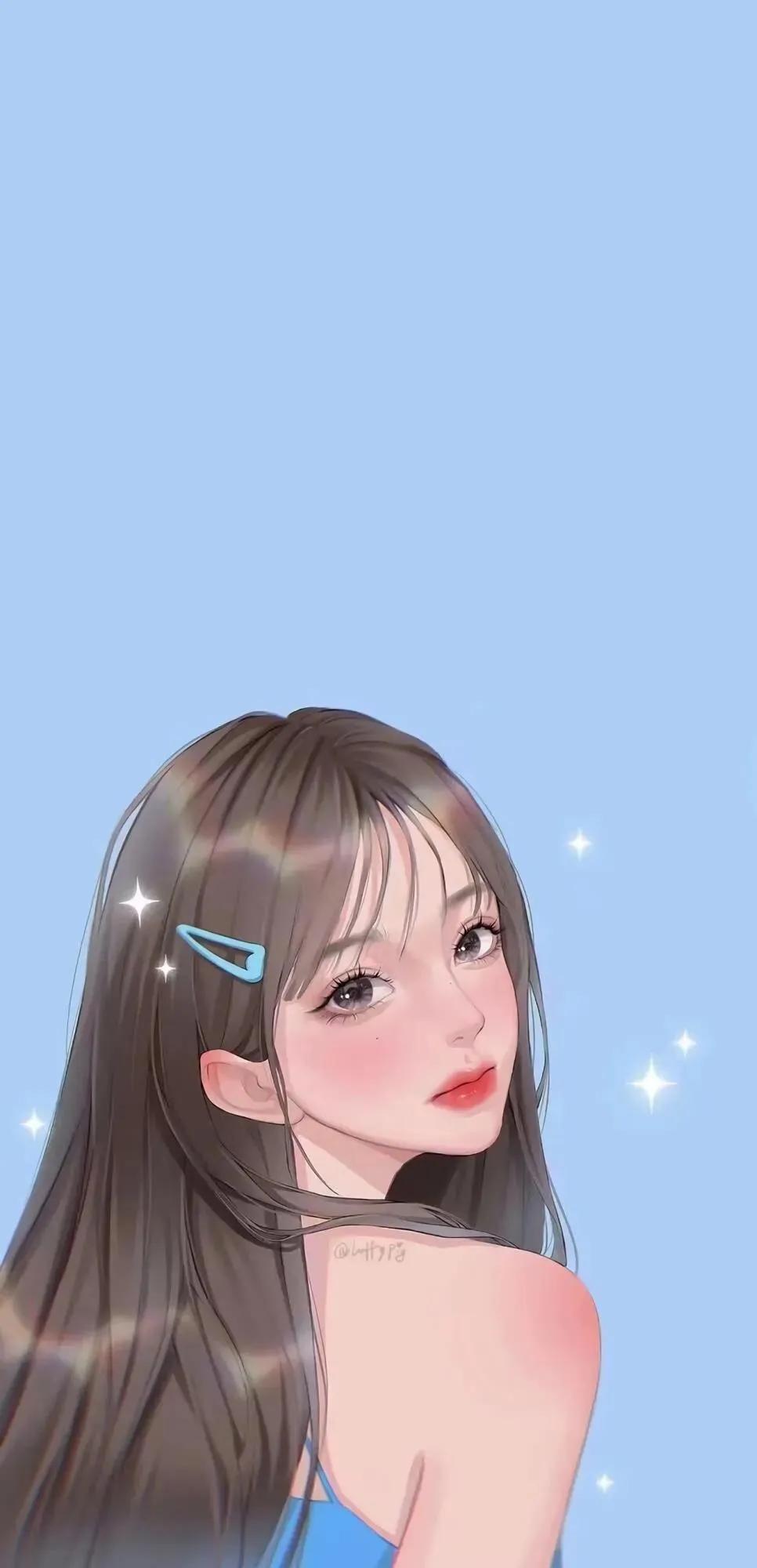 唯美动漫手绘壁纸,壁纸大全唯美手绘女生