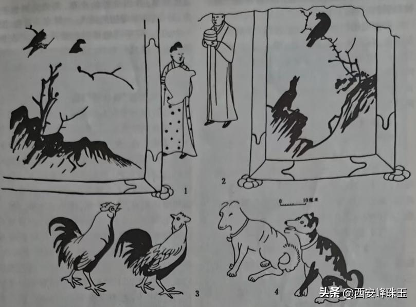 内蒙古敖汉旗大甸子遗址与墓地,敖汉旗下湾子5号辽墓壁画