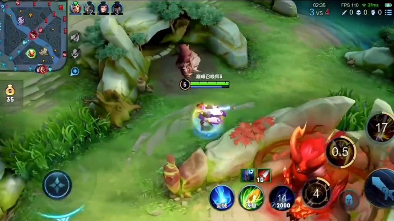 青帝如何应对反野,青帝仅用48秒出野区