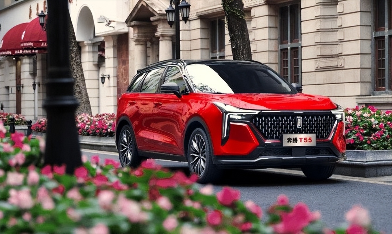 一汽奔腾t55全系车型上市,奔腾t55告诉你什么是10万元的车