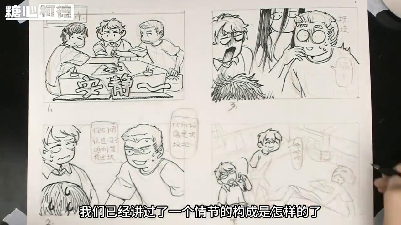 手绘四格漫画教程,高级动漫教程手绘漫画