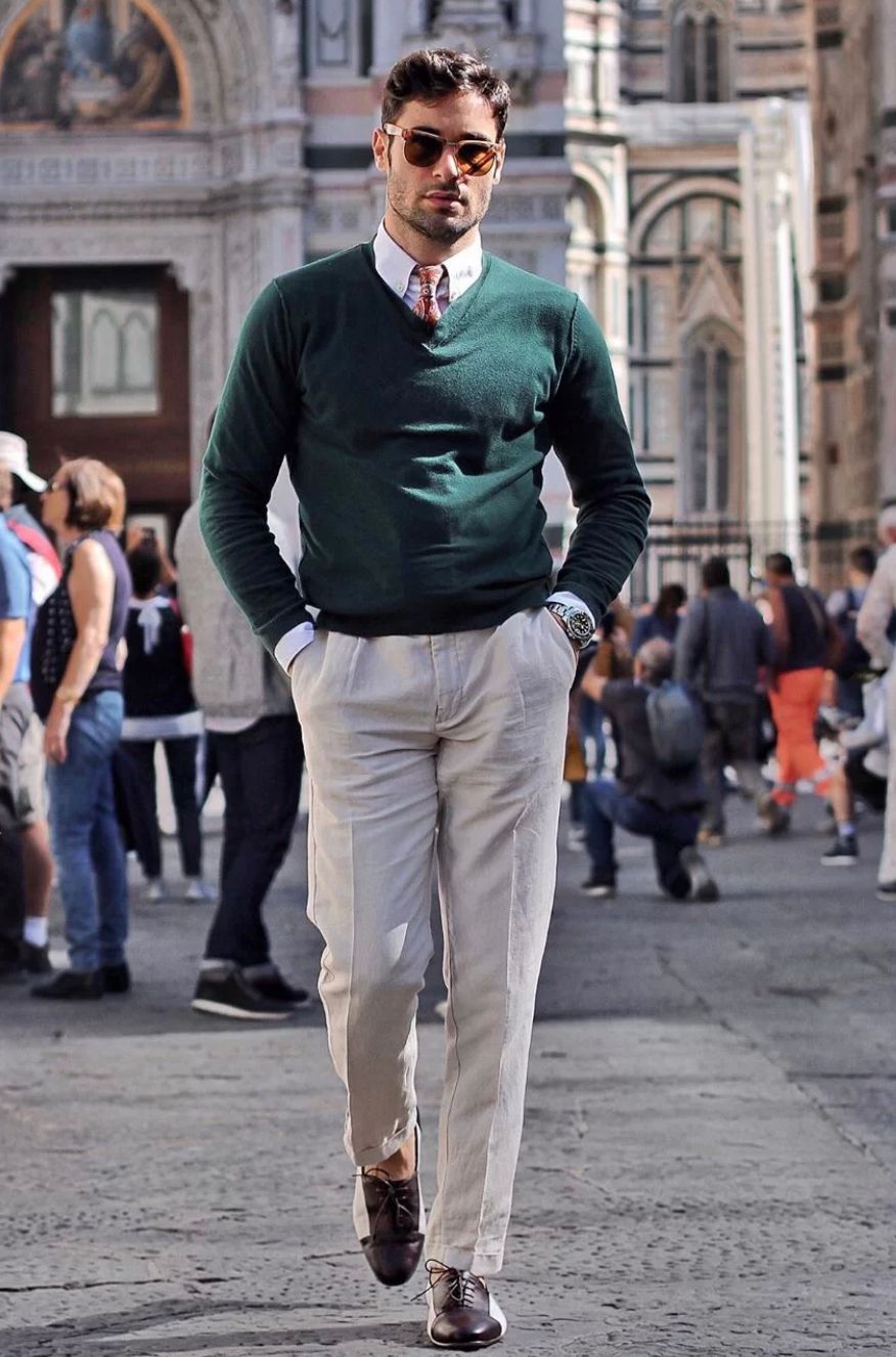 40到50岁的男人怎么穿好看,中年男人老气穿搭