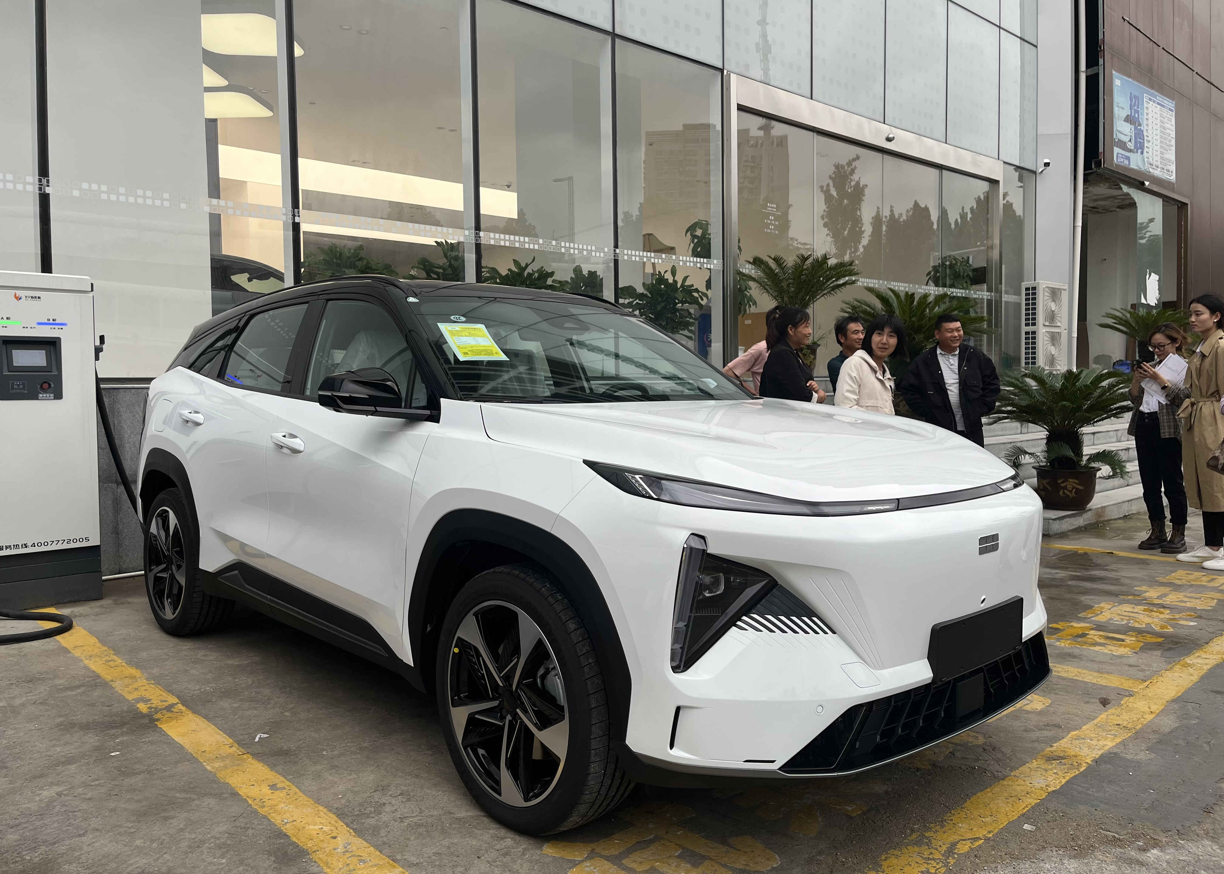 吉利银河l7提车视频赣州,吉利银河l7提车系统设置