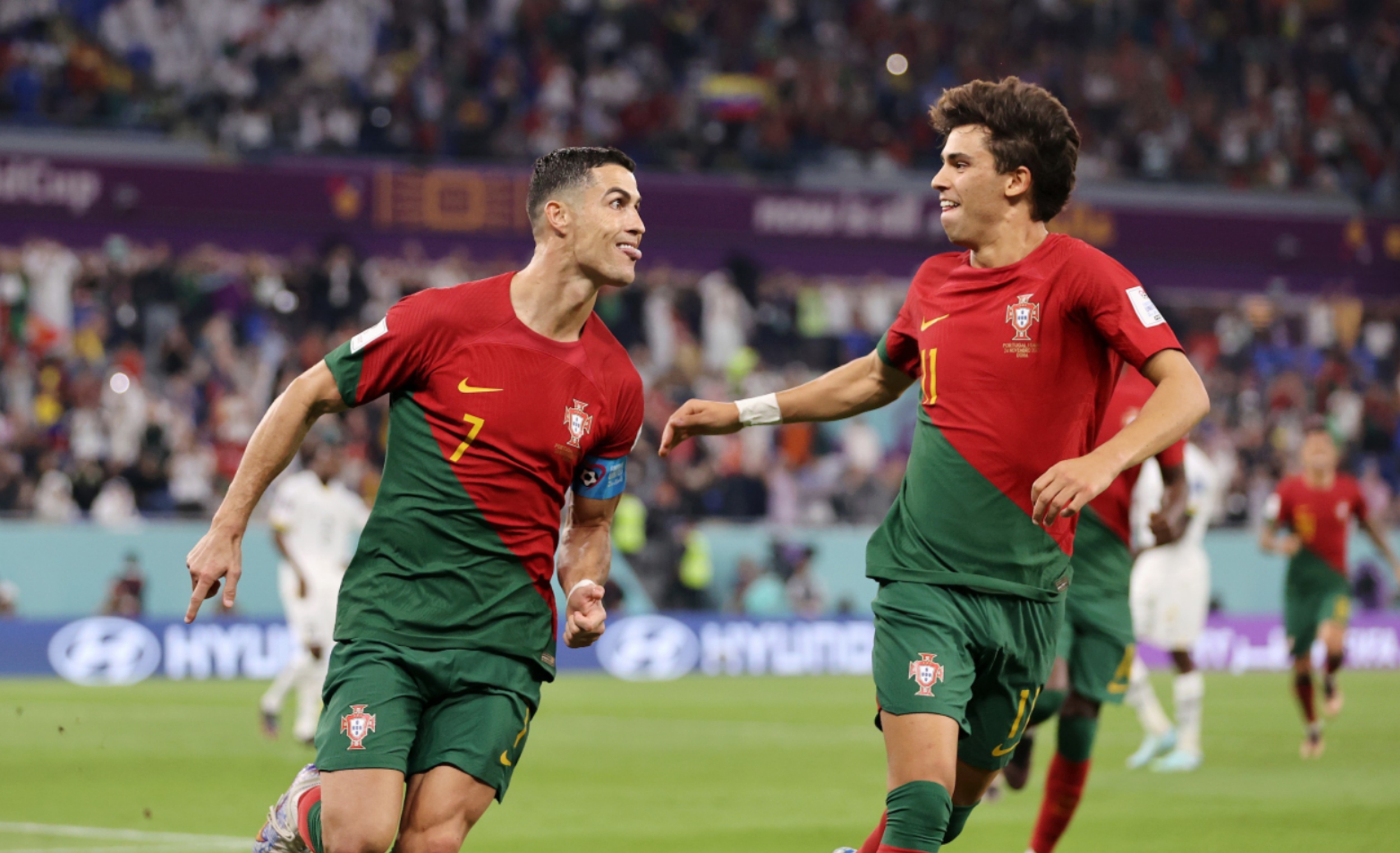 葡萄牙老将带领年轻c罗破门,c罗进球破范尼神纪录