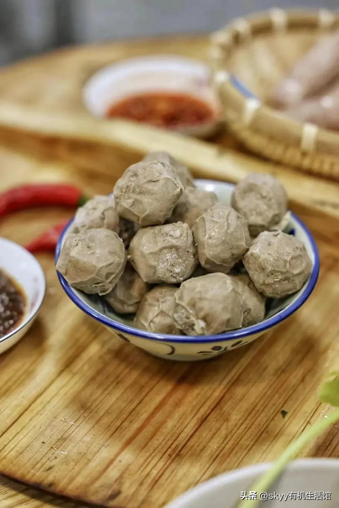 潮汕牛肉丸做法大全家常菜,潮汕正宗牛肉丸好吃不腻