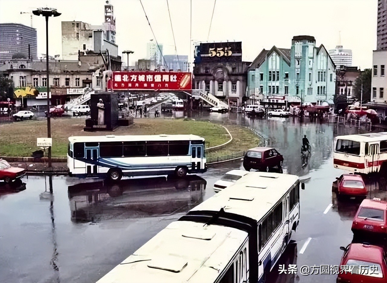 解放前大连街老照片,历史上大连老照片