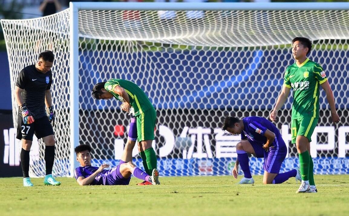 一场1-4大逆转让国安排名下跌,2022一场足球比赛进了七个球