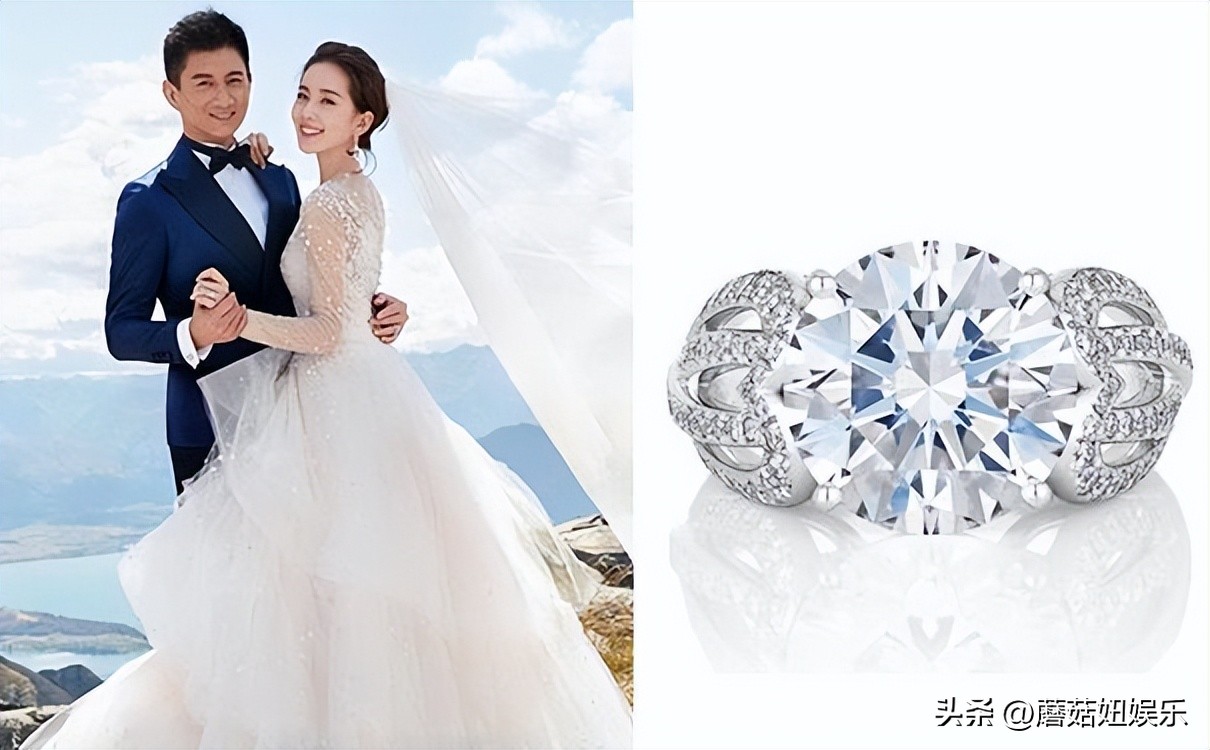 婚戒天价,明星钻戒高圆圆