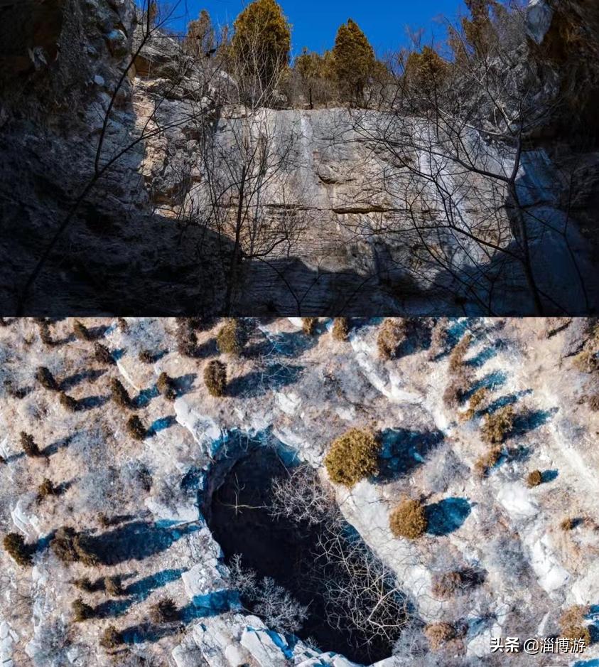 淄博博山，有个雾云洞，有悬空寺有天坑，不用太远就能玩探险