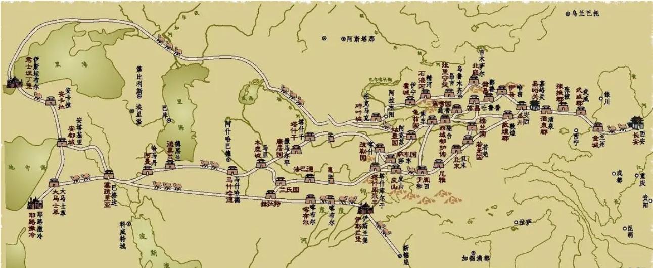 唐朝历史与丝绸之路,唐朝丝绸之路深度解析