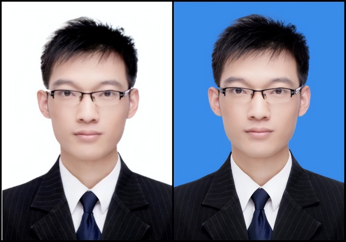 ps如何将证件照白底换成蓝底,证件照红底蓝底白底有什么区别