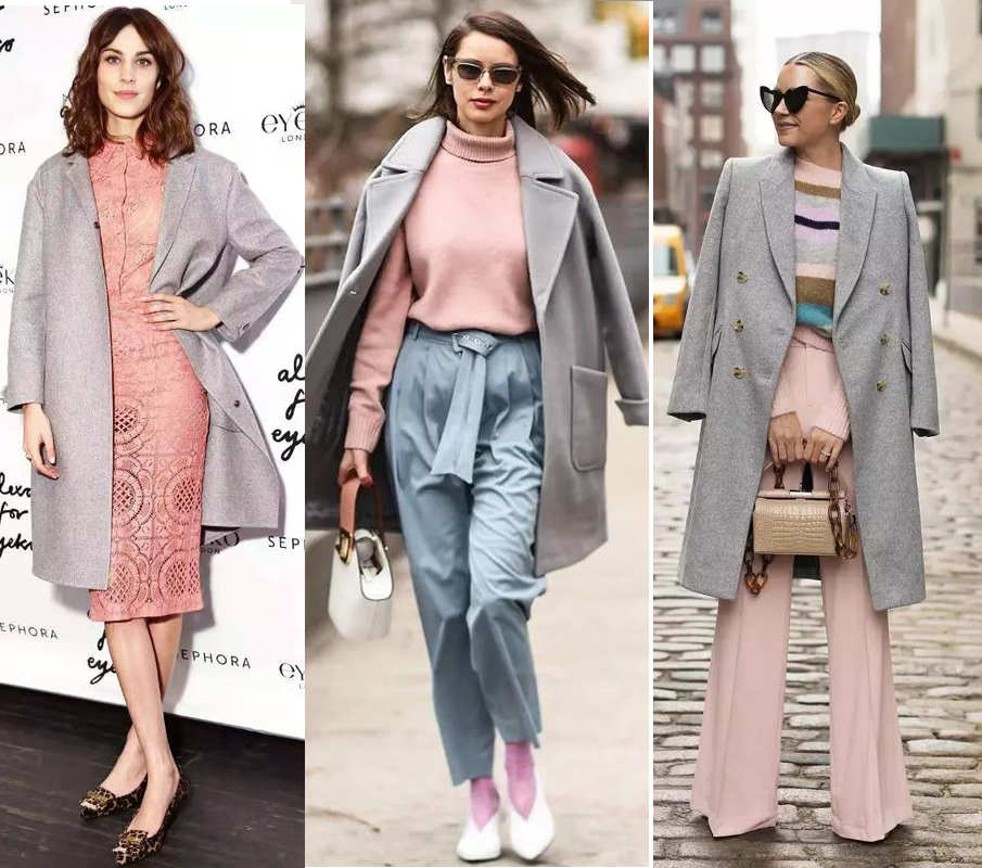 灰色系穿搭温暖帅气十足,有气质的多种风格穿搭