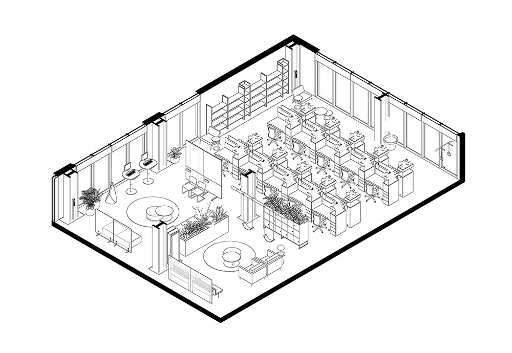 自由畅想云科技公司SQUAD基辅总部大楼设计欣赏