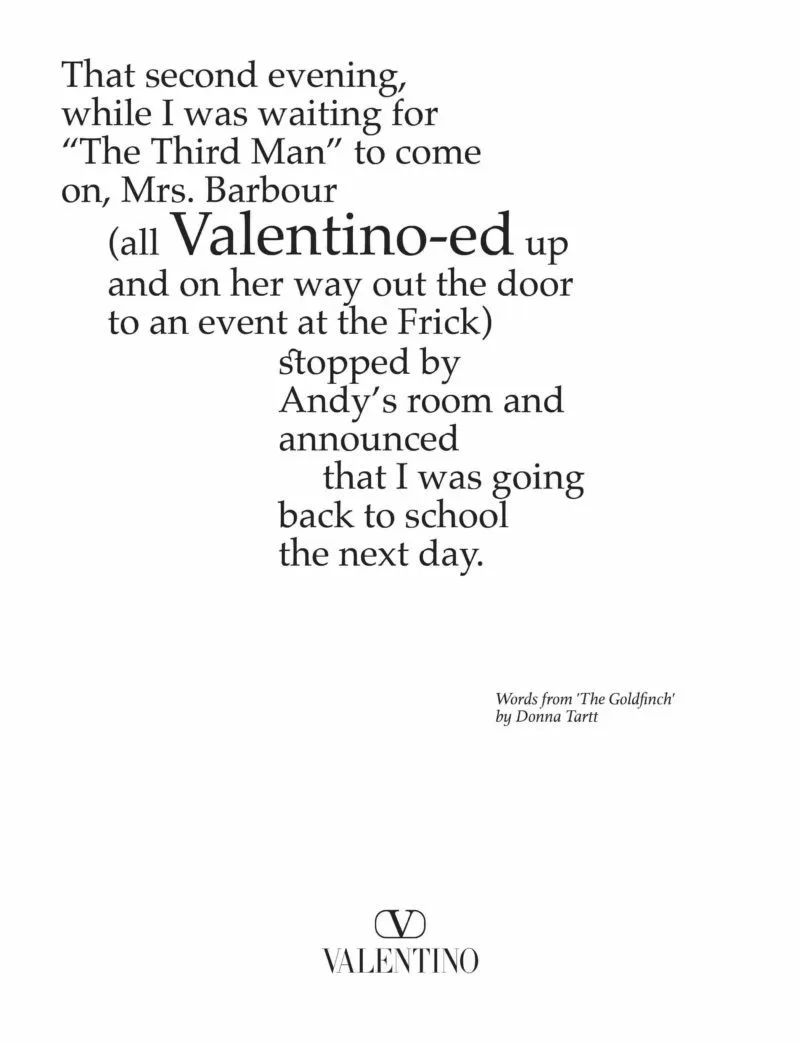 有关华伦天奴文案,穿上华伦天奴文案