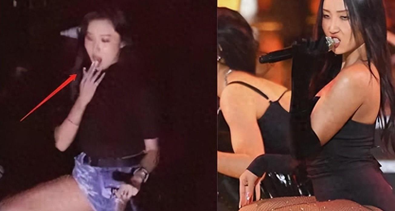 韩国女团成员华莎表演时突然下蹲摸*处私**，因演出淫乱罪被警方传唤