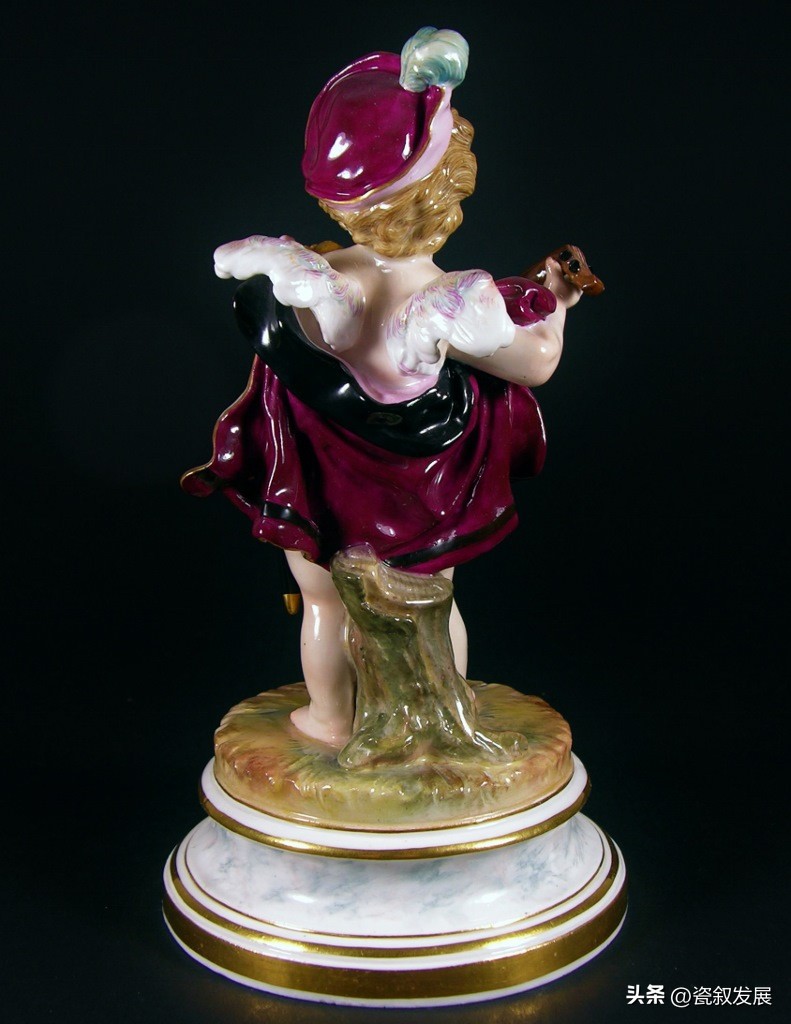欧洲瓷器之祖-梅森Meissen制瓷厂-爱神丘比特“爱”主题瓷塑（2）