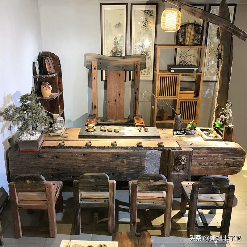 老船木是什么样的家具,老船木为什么没人买榆木家具