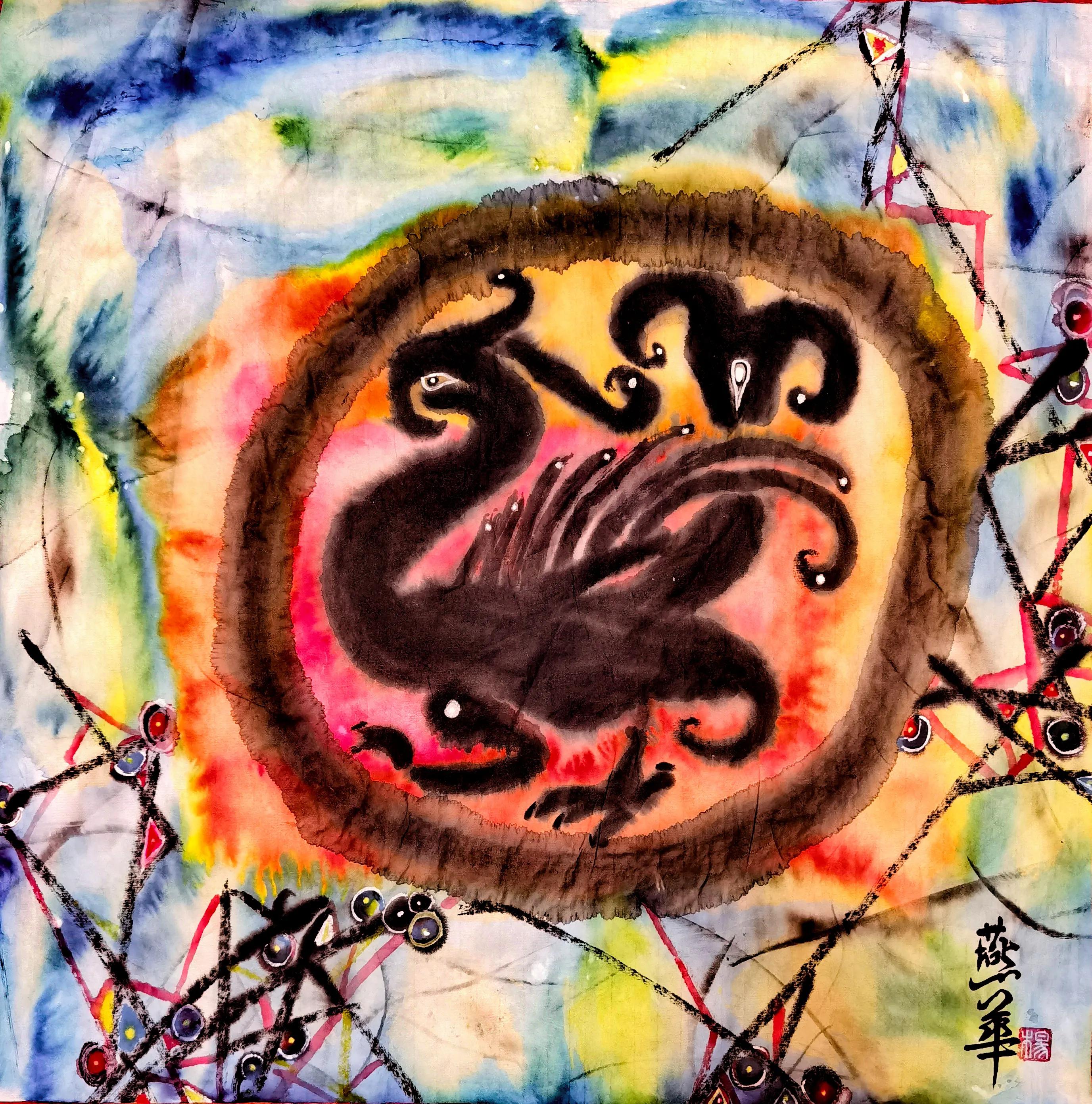 凤凰在煎熬和痛苦中“涅磐”她在传统与当代的历练中重生-杨燕华