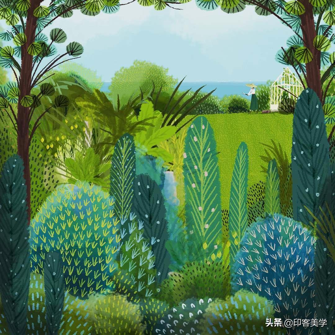 小众插画头像,分享给大家一组我的原创插画头像