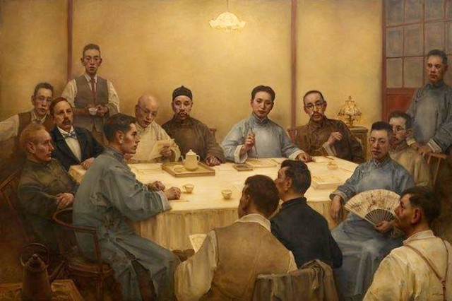 唐生明卧底时期的照片,国民党的唐生明