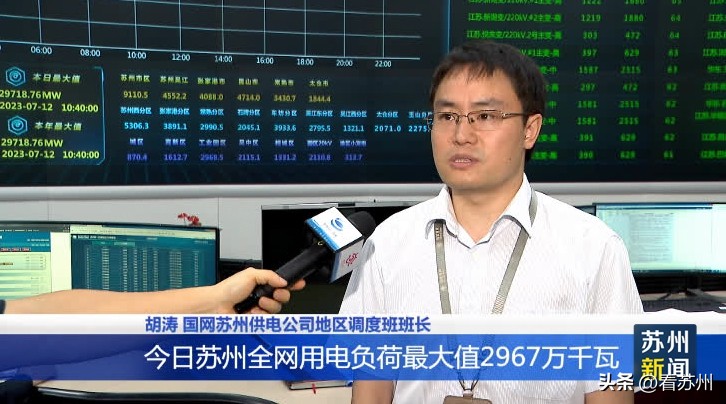 苏州用电负荷2023,用水用电运行情况