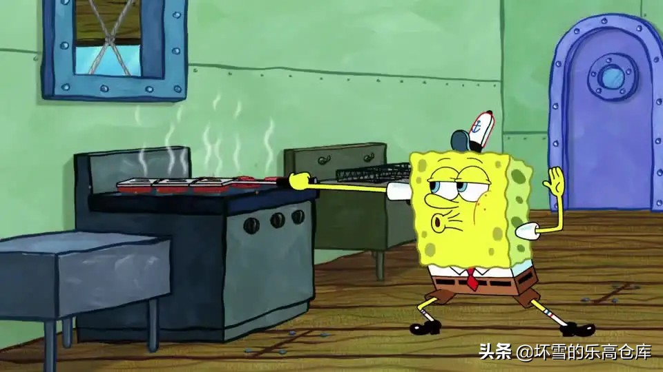 探店超实惠汉堡店,汉堡蟹堡王