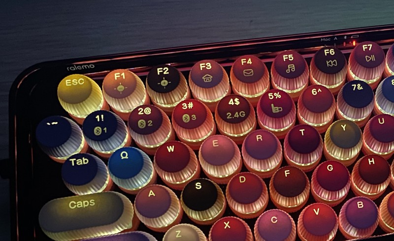 雷柏ralemoPre5多模无线机械键盘,雷柏RalemoPre5多模式机械键盘