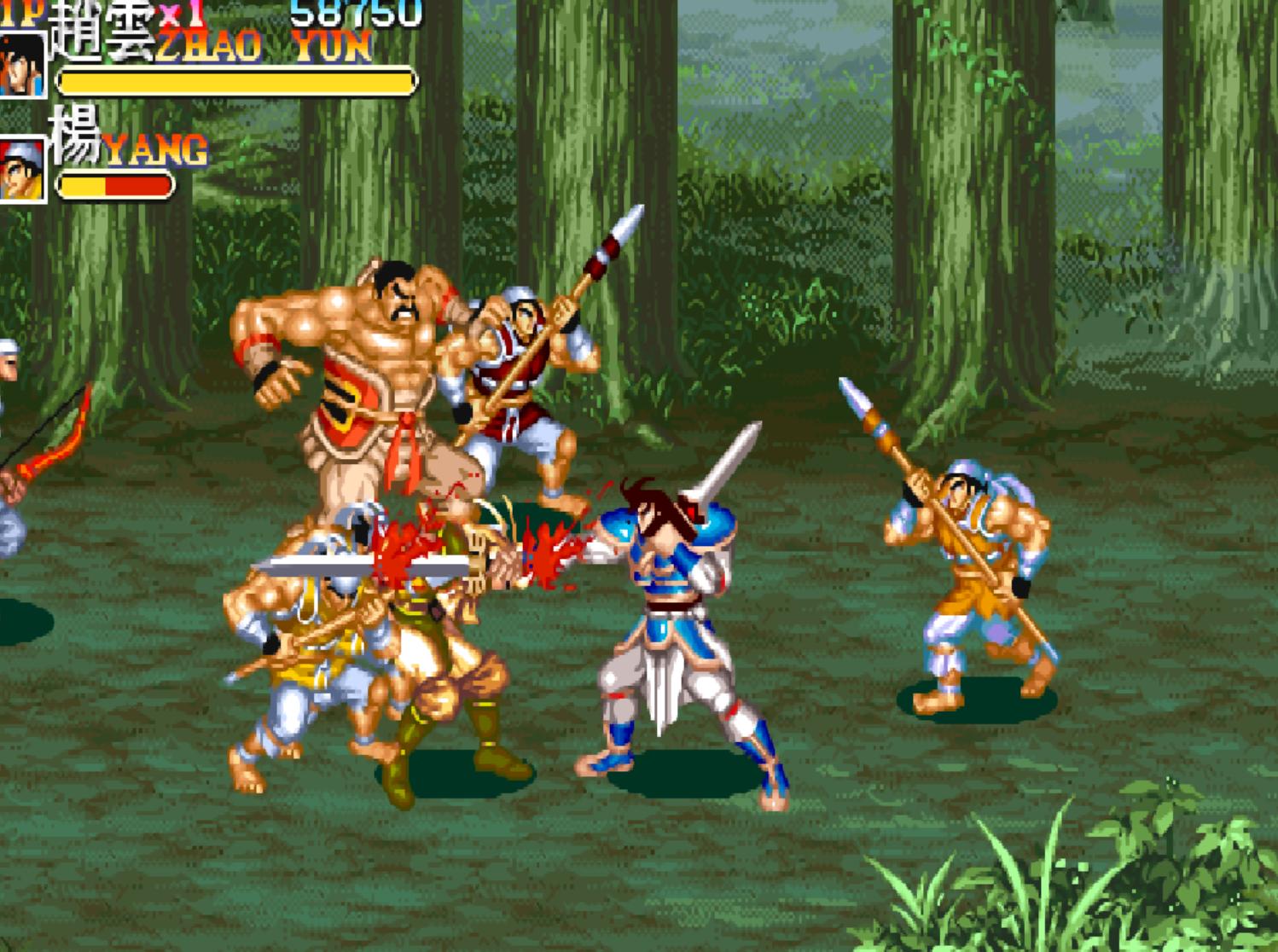 街机三国志人物强度,街机三国志失败后图片