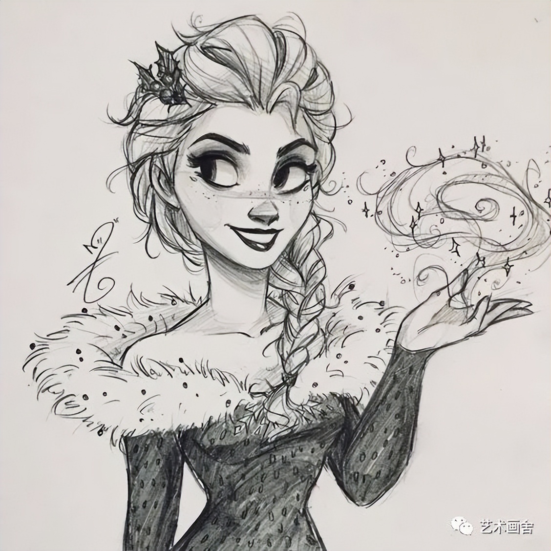 素描绘画是采用哪种表现技法,如何学会素描画动漫人物