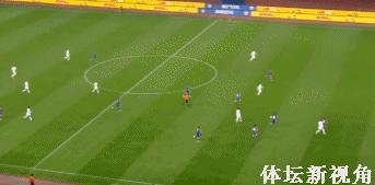 中超球队踢出巴萨式配合进球，小将“C罗式”庆祝动作燃爆了