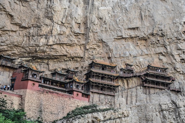 北岳恒山品地道恒山菜,北岳恒山景区的恒山十八景