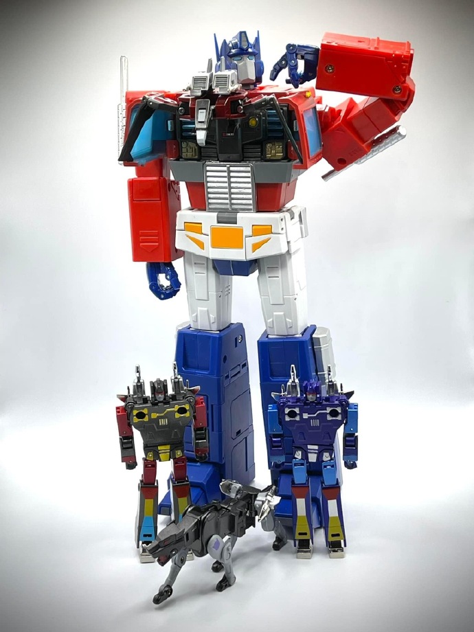 变形金刚场景模型,变形金刚趣味小场景图片