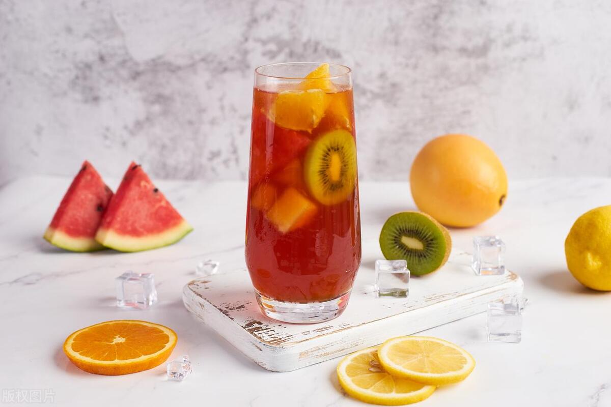 超好喝的夏季水果茶,好喝的夏季水果茶