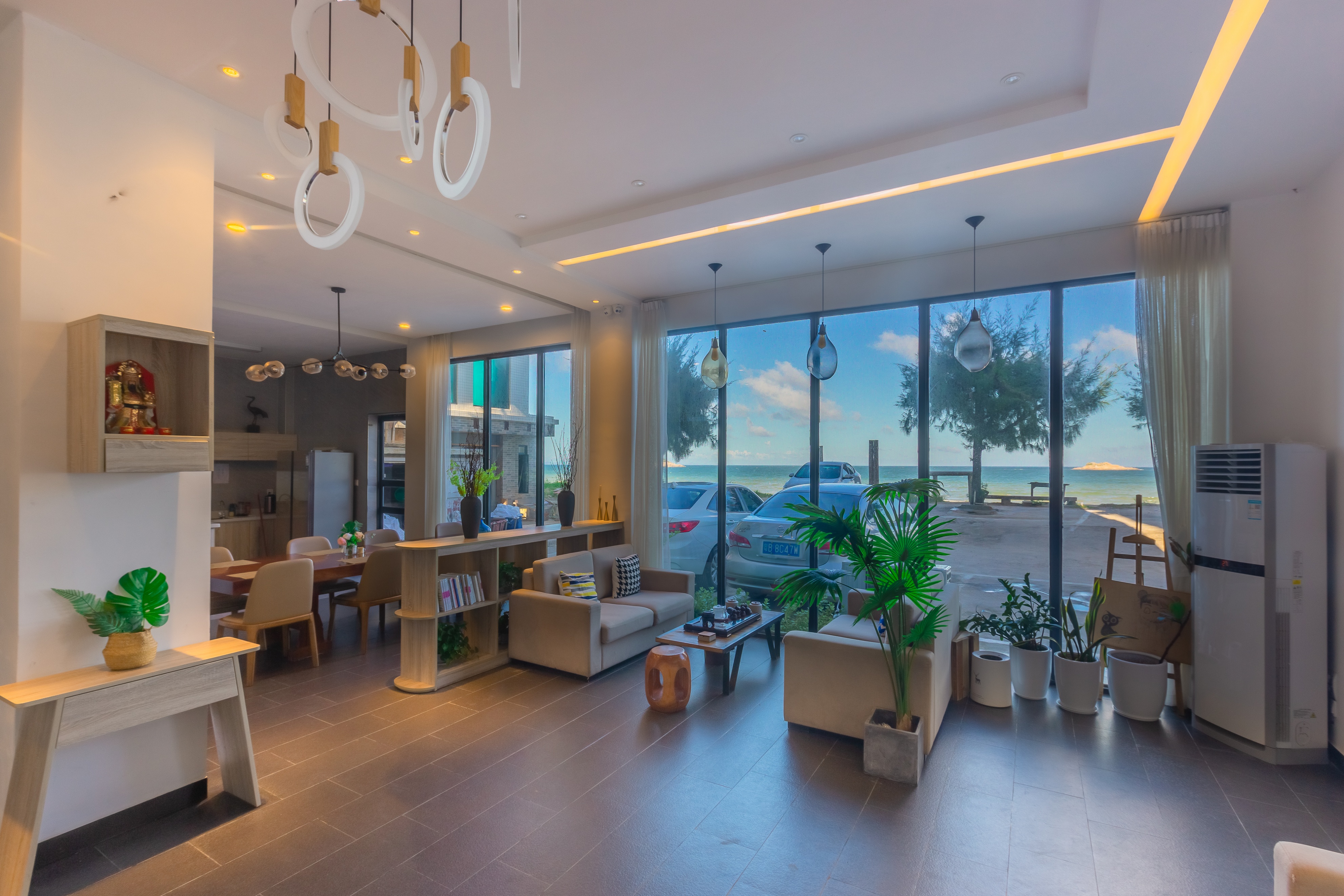 双月湾带私家泡池的温泉酒店,双月湾海景带泡池客栈推荐