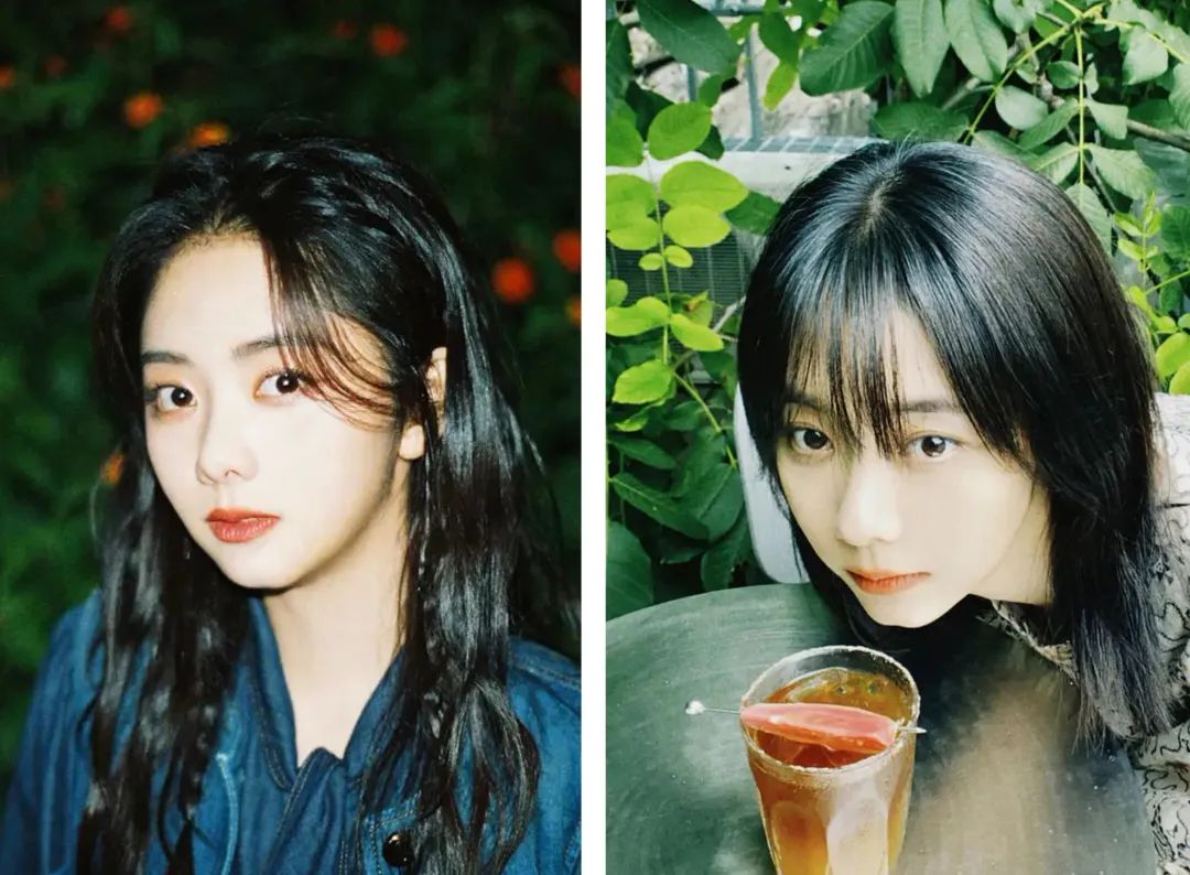 女生齐刘海和中分哪个更减龄,2021减龄最火发型齐刘海