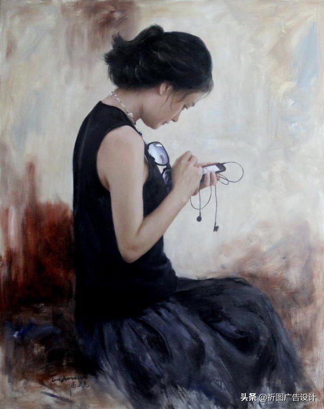 中国艺术人物油画欣赏,中国油画人物大师作品欣赏