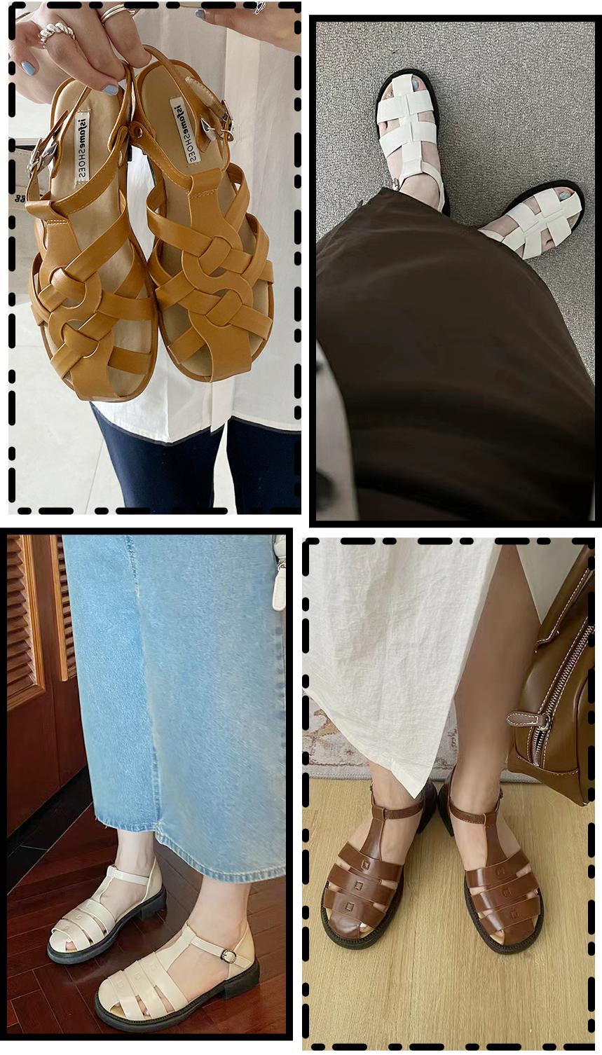 宽胖脚显瘦的凉鞋,拼多多凉鞋店铺推荐学生党