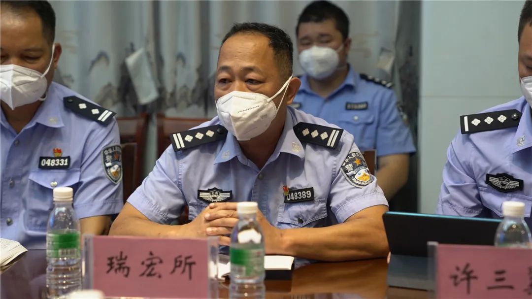 基层派出所召开公安工作会,考察枫桥式派出所创建工作