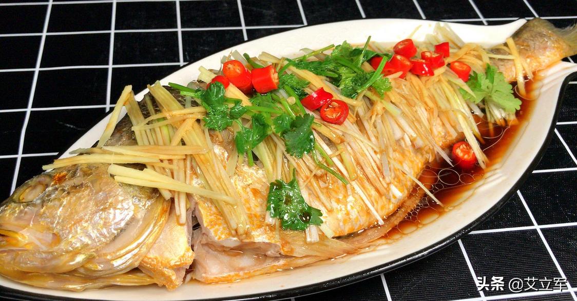 小黄花鱼的做法红烧黄花鱼,黄花鱼的家常做法油炸小黄花鱼