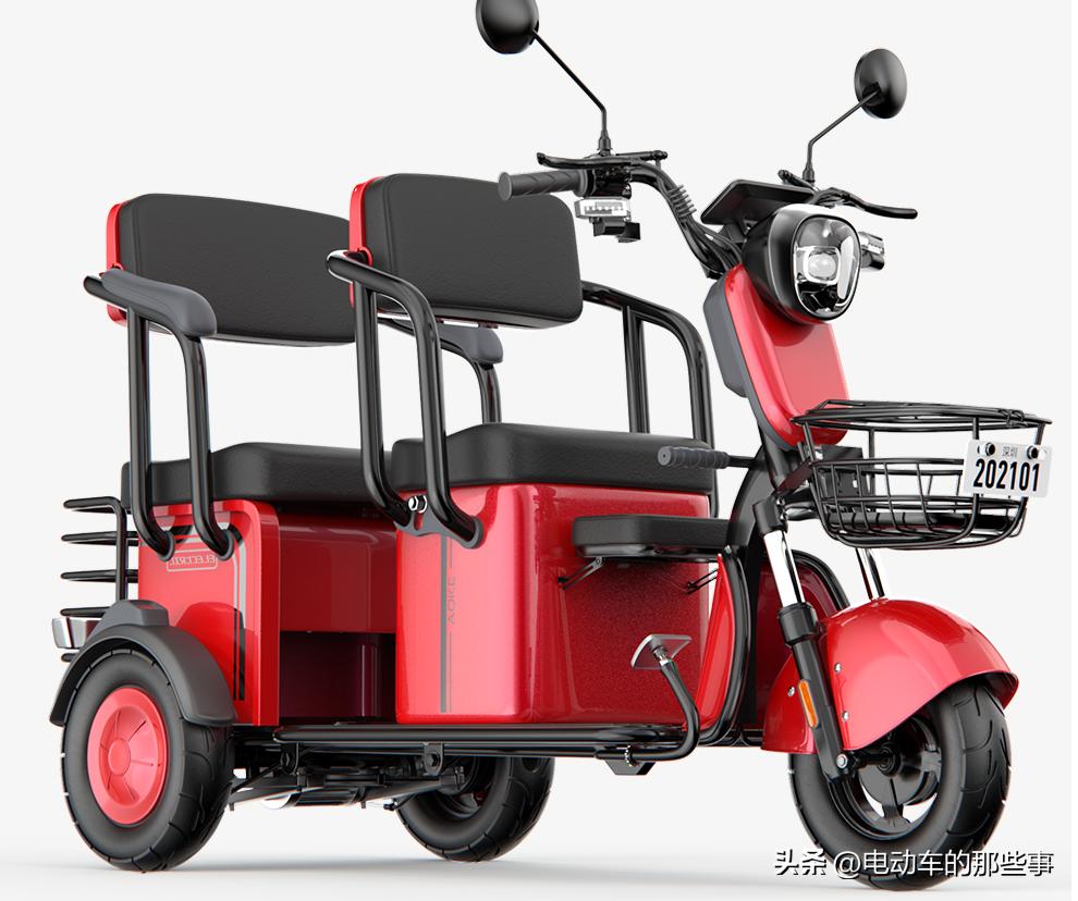 奥刻F3亲子三轮测评：可载4人，2900元起，60岁以上老年人也能骑