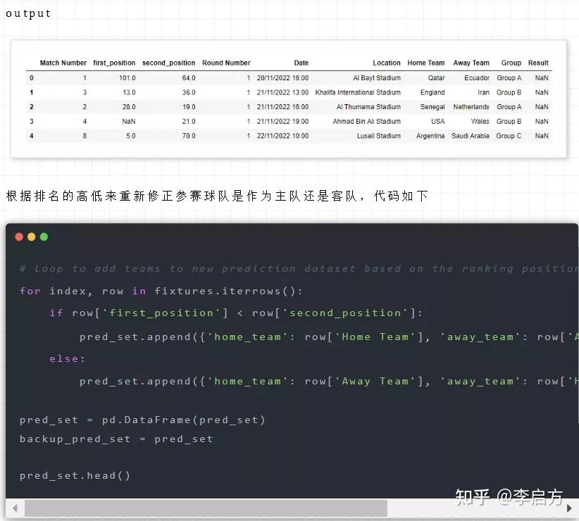 python预测足球比赛,python足球预测分析