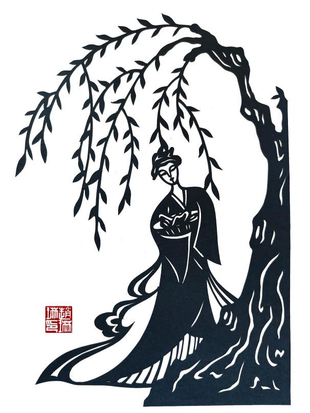 国学人物剪纸 (吴国人物剪纸)