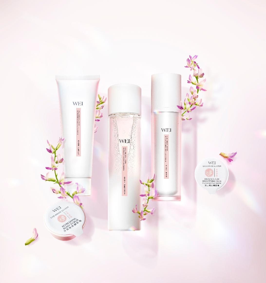 「凝光熠采，匀净透亮」WEI蔚蓝之美全新光萃凝采系列闪耀上市