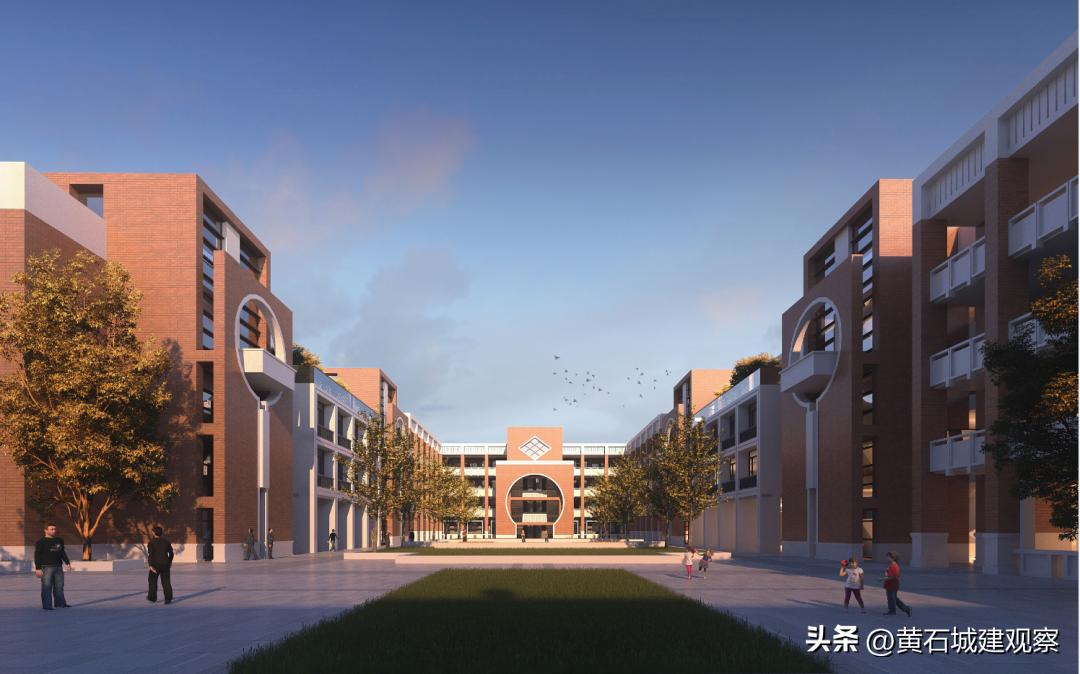 已更名黄石一公立学校9月开学12.6万平方米