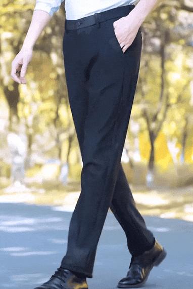 男士必备！罗蒙直筒西裤解锁完美身形，精湛工艺彰显品质