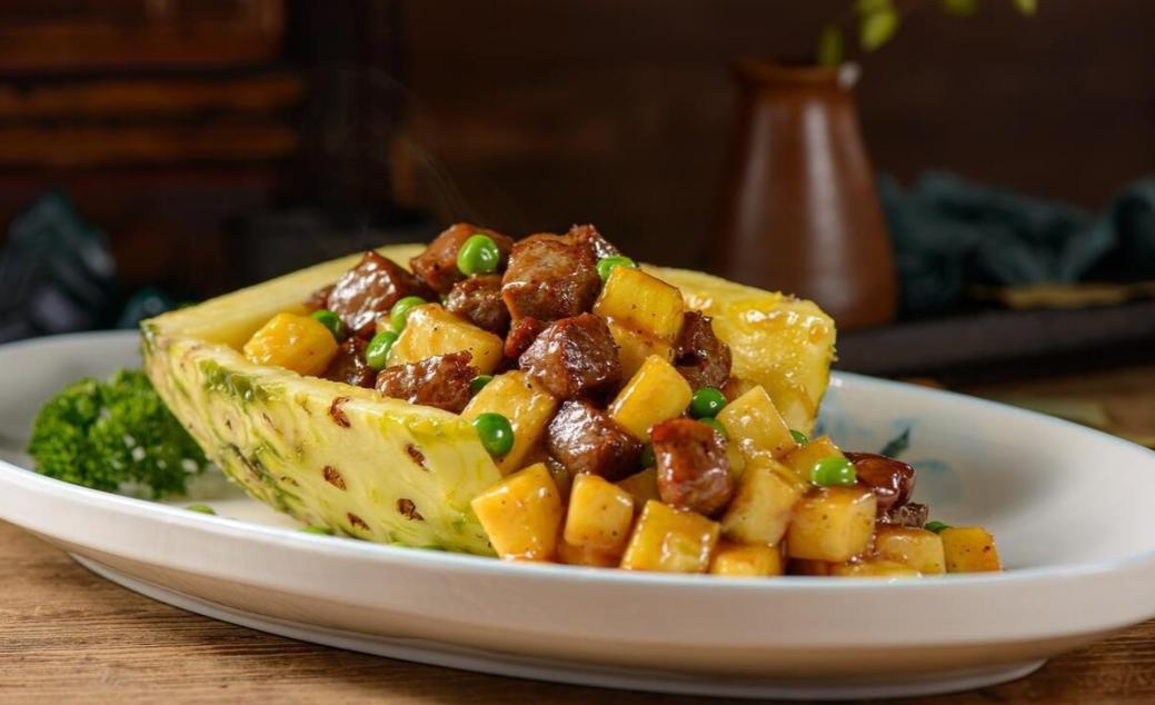 简单的菠萝牛肉,菠萝牛肉最好吃的做法